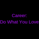 Career: Do What You Love – Category #10