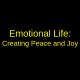 Emotional Life: Creating Peace and Joy – Category #3